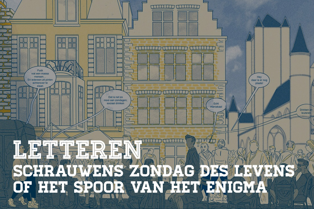 Letteren: Schrauwens Zondag des levens of het spoor van het enigma