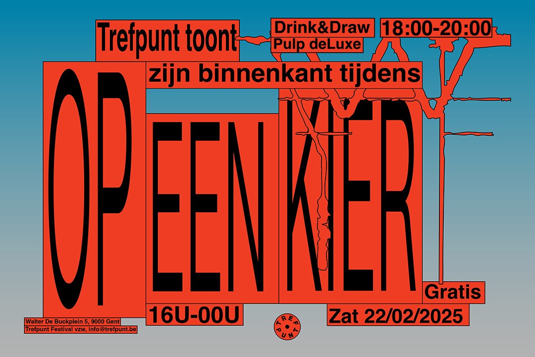 Drink&Draw Op Een Kier